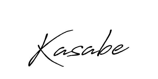 Design your own signature with our free online signature maker. With this signature software, you can create a handwritten (Antro_Vectra_Bolder) signature for name Kasabe. Kasabe signature style 7 images and pictures png
