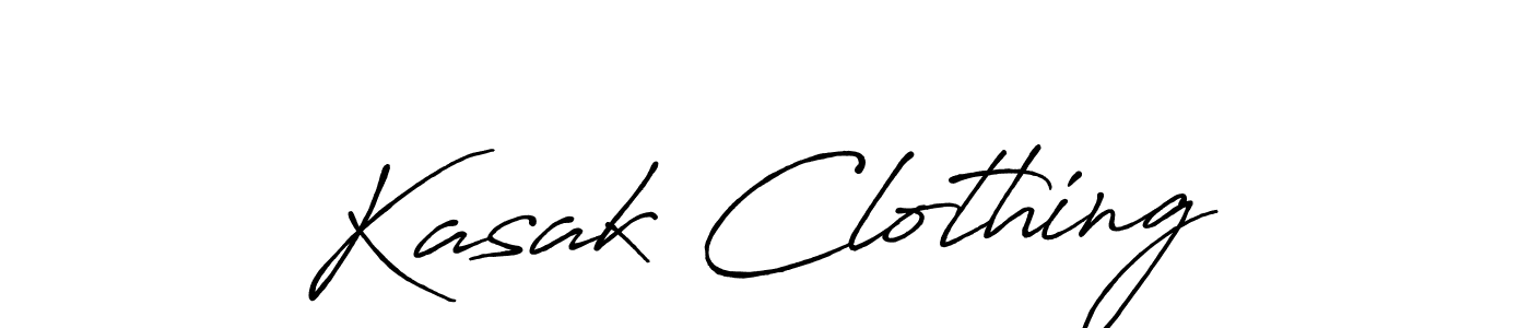 Make a short Kasak Clothing signature style. Manage your documents anywhere anytime using Antro_Vectra_Bolder. Create and add eSignatures, submit forms, share and send files easily. Kasak Clothing signature style 7 images and pictures png