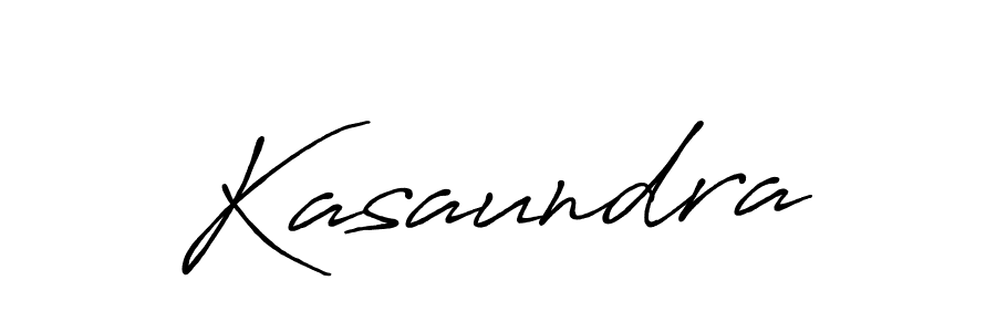 Use a signature maker to create a handwritten signature online. With this signature software, you can design (Antro_Vectra_Bolder) your own signature for name Kasaundra. Kasaundra signature style 7 images and pictures png