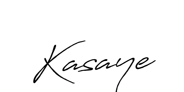 It looks lik you need a new signature style for name Kasaye. Design unique handwritten (Antro_Vectra_Bolder) signature with our free signature maker in just a few clicks. Kasaye signature style 7 images and pictures png