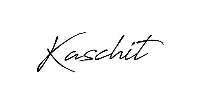 Make a beautiful signature design for name Kaschit. With this signature (Antro_Vectra_Bolder) style, you can create a handwritten signature for free. Kaschit signature style 7 images and pictures png