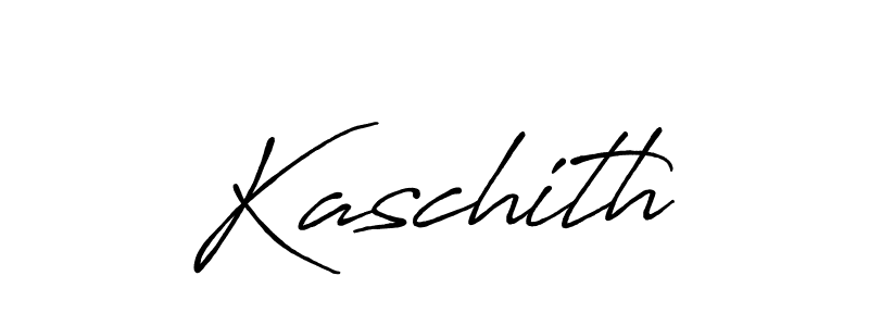 Design your own signature with our free online signature maker. With this signature software, you can create a handwritten (Antro_Vectra_Bolder) signature for name Kaschith. Kaschith signature style 7 images and pictures png