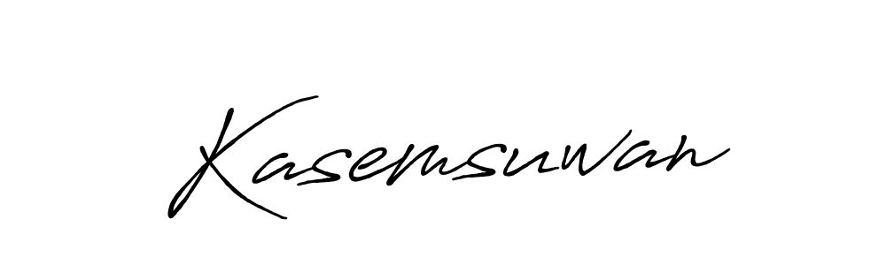 Kasemsuwan stylish signature style. Best Handwritten Sign (Antro_Vectra_Bolder) for my name. Handwritten Signature Collection Ideas for my name Kasemsuwan. Kasemsuwan signature style 7 images and pictures png