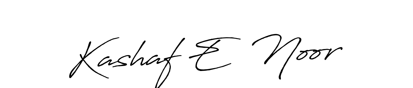 Kashaf E  Noor stylish signature style. Best Handwritten Sign (Antro_Vectra_Bolder) for my name. Handwritten Signature Collection Ideas for my name Kashaf E  Noor. Kashaf E  Noor signature style 7 images and pictures png