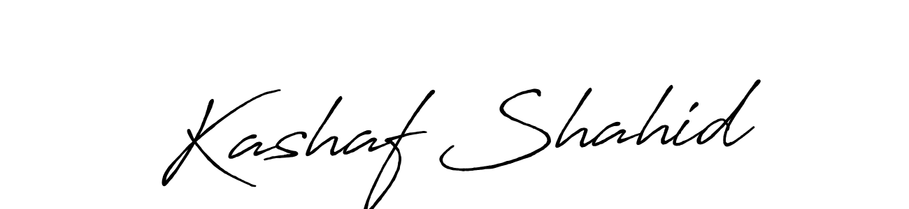 Use a signature maker to create a handwritten signature online. With this signature software, you can design (Antro_Vectra_Bolder) your own signature for name Kashaf Shahid. Kashaf Shahid signature style 7 images and pictures png