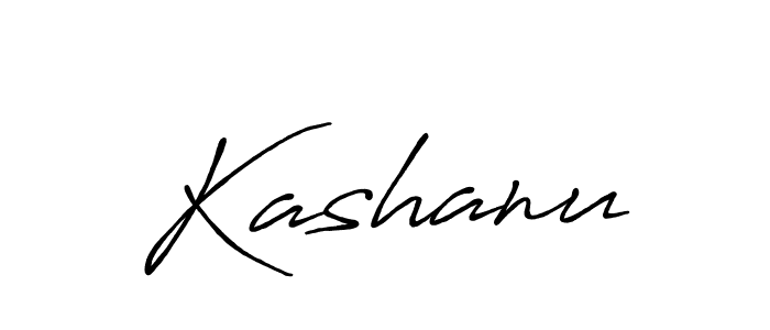 Kashanu stylish signature style. Best Handwritten Sign (Antro_Vectra_Bolder) for my name. Handwritten Signature Collection Ideas for my name Kashanu. Kashanu signature style 7 images and pictures png