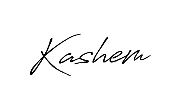 Create a beautiful signature design for name Kashem. With this signature (Antro_Vectra_Bolder) fonts, you can make a handwritten signature for free. Kashem signature style 7 images and pictures png