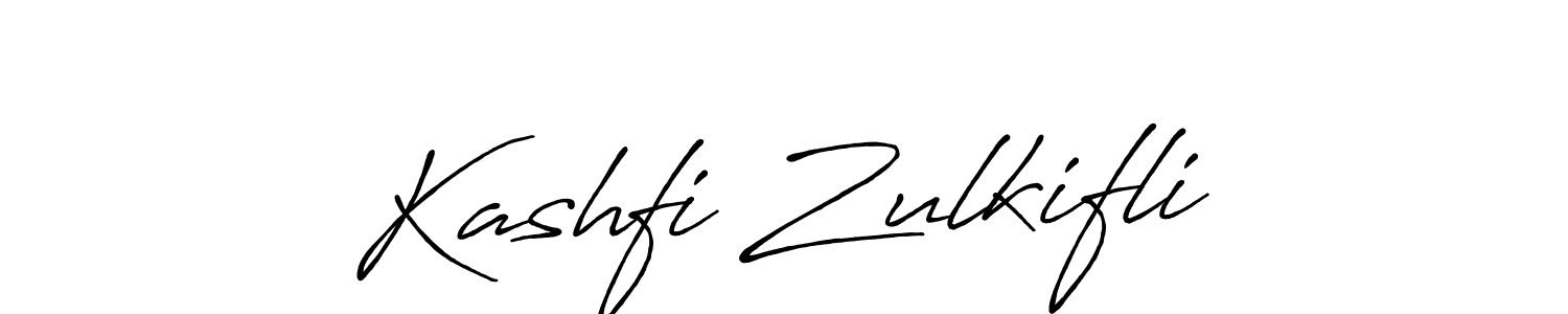 How to make Kashfi Zulkifli signature? Antro_Vectra_Bolder is a professional autograph style. Create handwritten signature for Kashfi Zulkifli name. Kashfi Zulkifli signature style 7 images and pictures png