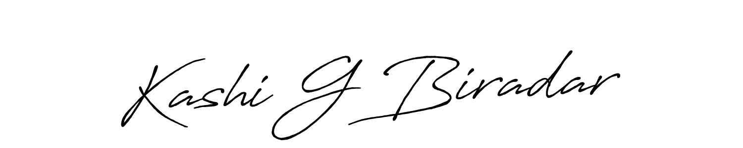 How to make Kashi G Biradar signature? Antro_Vectra_Bolder is a professional autograph style. Create handwritten signature for Kashi G Biradar name. Kashi G Biradar signature style 7 images and pictures png