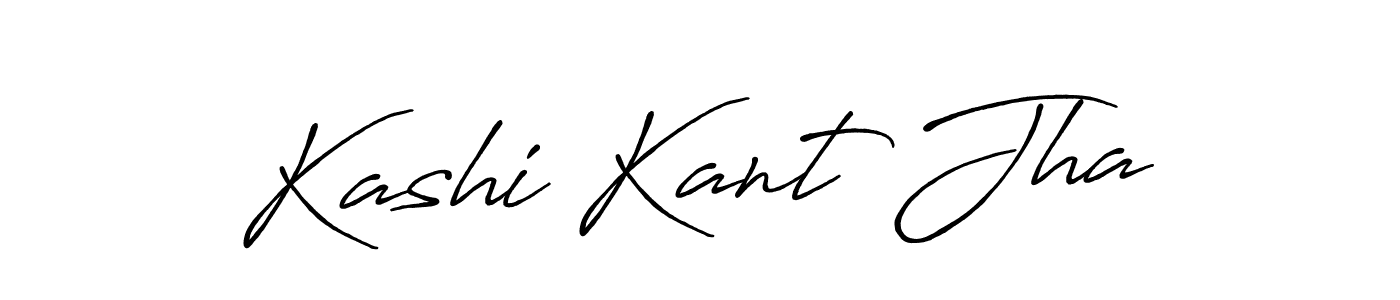 It looks lik you need a new signature style for name Kashi Kant Jha. Design unique handwritten (Antro_Vectra_Bolder) signature with our free signature maker in just a few clicks. Kashi Kant Jha signature style 7 images and pictures png