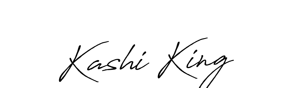 How to make Kashi King name signature. Use Antro_Vectra_Bolder style for creating short signs online. This is the latest handwritten sign. Kashi King signature style 7 images and pictures png