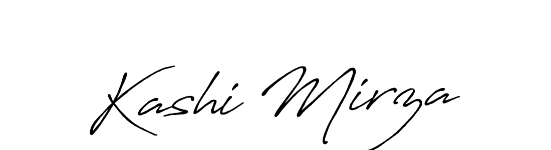 Use a signature maker to create a handwritten signature online. With this signature software, you can design (Antro_Vectra_Bolder) your own signature for name Kashi Mirza. Kashi Mirza signature style 7 images and pictures png