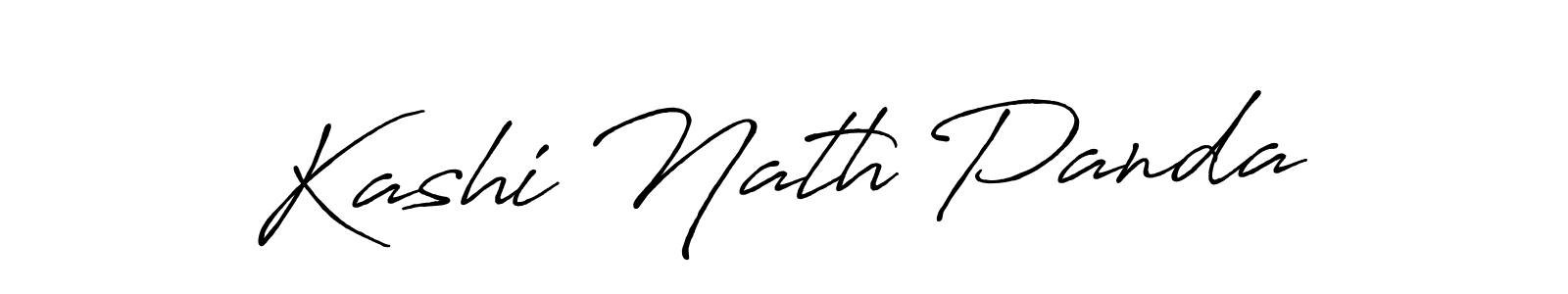 Make a beautiful signature design for name Kashi Nath Panda. With this signature (Antro_Vectra_Bolder) style, you can create a handwritten signature for free. Kashi Nath Panda signature style 7 images and pictures png