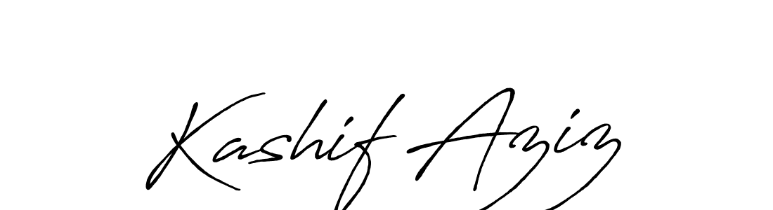 if you are searching for the best signature style for your name Kashif Aziz. so please give up your signature search. here we have designed multiple signature styles  using Antro_Vectra_Bolder. Kashif Aziz signature style 7 images and pictures png