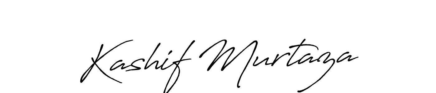 Design your own signature with our free online signature maker. With this signature software, you can create a handwritten (Antro_Vectra_Bolder) signature for name Kashif Murtaza. Kashif Murtaza signature style 7 images and pictures png