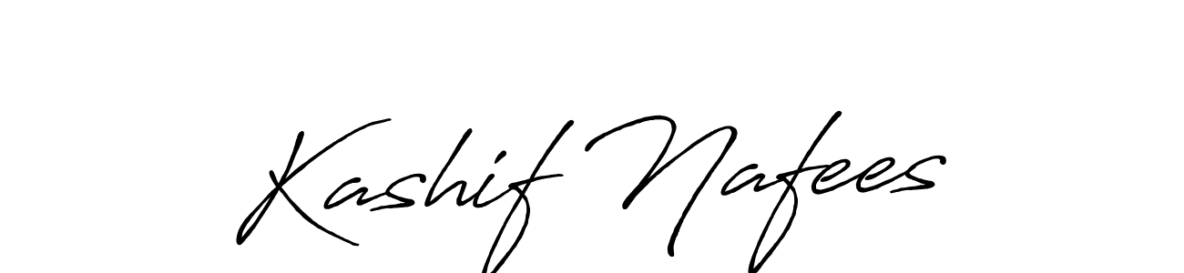 Similarly Antro_Vectra_Bolder is the best handwritten signature design. Signature creator online .You can use it as an online autograph creator for name Kashif Nafees. Kashif Nafees signature style 7 images and pictures png