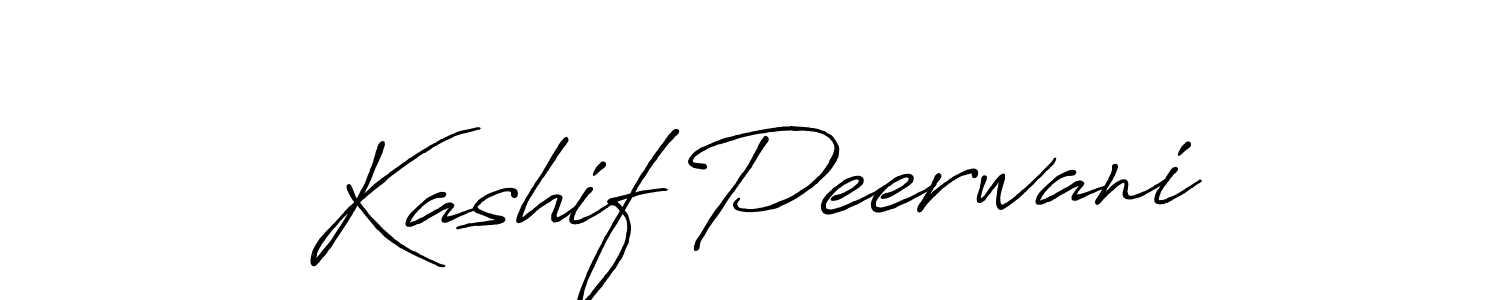 Also You can easily find your signature by using the search form. We will create Kashif Peerwani name handwritten signature images for you free of cost using Antro_Vectra_Bolder sign style. Kashif Peerwani signature style 7 images and pictures png