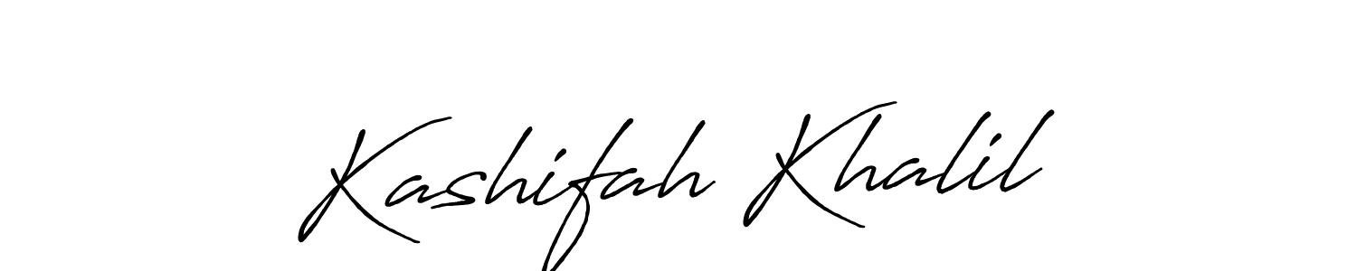 How to make Kashifah Khalil signature? Antro_Vectra_Bolder is a professional autograph style. Create handwritten signature for Kashifah Khalil name. Kashifah Khalil signature style 7 images and pictures png