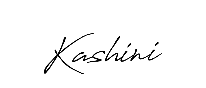 How to make Kashini signature? Antro_Vectra_Bolder is a professional autograph style. Create handwritten signature for Kashini name. Kashini signature style 7 images and pictures png