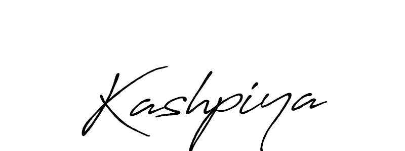 Create a beautiful signature design for name Kashpiya. With this signature (Antro_Vectra_Bolder) fonts, you can make a handwritten signature for free. Kashpiya signature style 7 images and pictures png