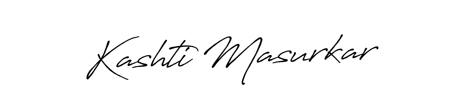 Design your own signature with our free online signature maker. With this signature software, you can create a handwritten (Antro_Vectra_Bolder) signature for name Kashti Masurkar. Kashti Masurkar signature style 7 images and pictures png