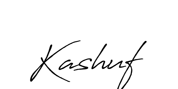 Create a beautiful signature design for name Kashuf. With this signature (Antro_Vectra_Bolder) fonts, you can make a handwritten signature for free. Kashuf signature style 7 images and pictures png