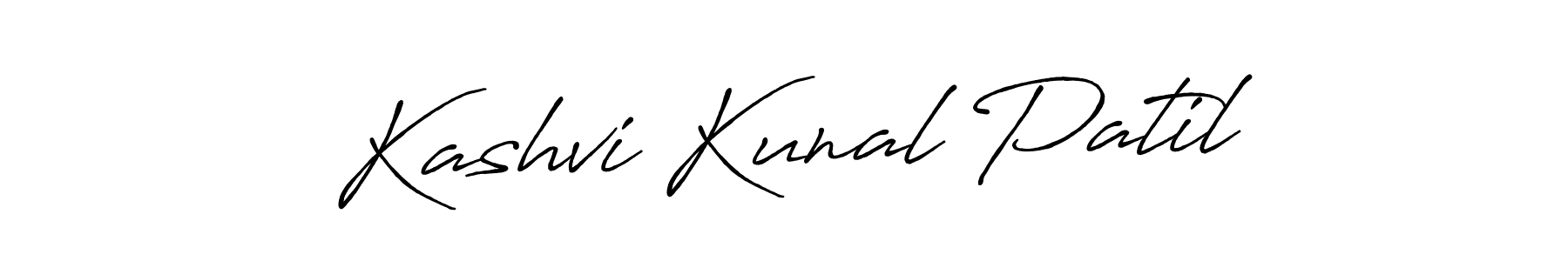 Make a short Kashvi Kunal Patil signature style. Manage your documents anywhere anytime using Antro_Vectra_Bolder. Create and add eSignatures, submit forms, share and send files easily. Kashvi Kunal Patil signature style 7 images and pictures png