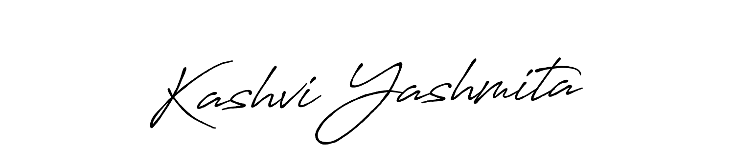 How to make Kashvi Yashmita signature? Antro_Vectra_Bolder is a professional autograph style. Create handwritten signature for Kashvi Yashmita name. Kashvi Yashmita signature style 7 images and pictures png