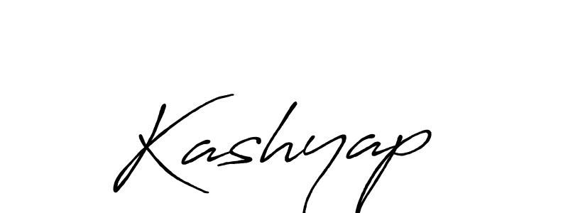 How to make Kashyap  signature? Antro_Vectra_Bolder is a professional autograph style. Create handwritten signature for Kashyap  name. Kashyap  signature style 7 images and pictures png