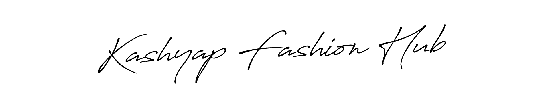 It looks lik you need a new signature style for name Kashyap Fashion Hub. Design unique handwritten (Antro_Vectra_Bolder) signature with our free signature maker in just a few clicks. Kashyap Fashion Hub signature style 7 images and pictures png