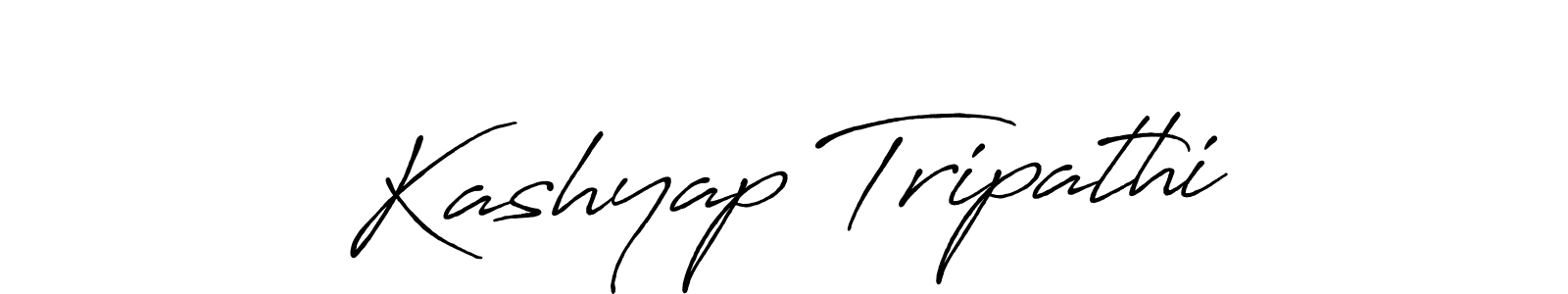 You should practise on your own different ways (Antro_Vectra_Bolder) to write your name (Kashyap Tripathi) in signature. don't let someone else do it for you. Kashyap Tripathi signature style 7 images and pictures png