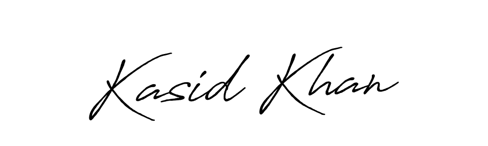The best way (Antro_Vectra_Bolder) to make a short signature is to pick only two or three words in your name. The name Kasid Khan include a total of six letters. For converting this name. Kasid Khan signature style 7 images and pictures png