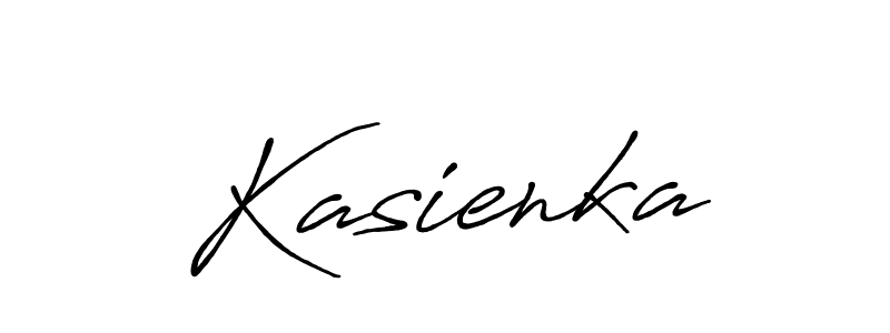 You should practise on your own different ways (Antro_Vectra_Bolder) to write your name (Kasienka) in signature. don't let someone else do it for you. Kasienka signature style 7 images and pictures png