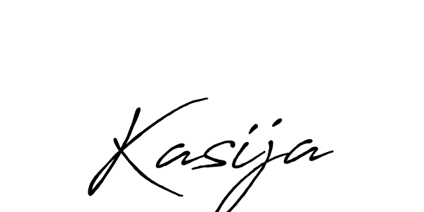 How to make Kasija name signature. Use Antro_Vectra_Bolder style for creating short signs online. This is the latest handwritten sign. Kasija signature style 7 images and pictures png