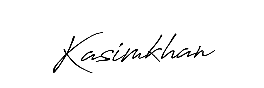 You should practise on your own different ways (Antro_Vectra_Bolder) to write your name (Kasimkhan) in signature. don't let someone else do it for you. Kasimkhan signature style 7 images and pictures png