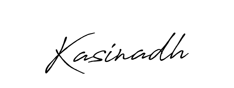 Make a beautiful signature design for name Kasinadh. With this signature (Antro_Vectra_Bolder) style, you can create a handwritten signature for free. Kasinadh signature style 7 images and pictures png