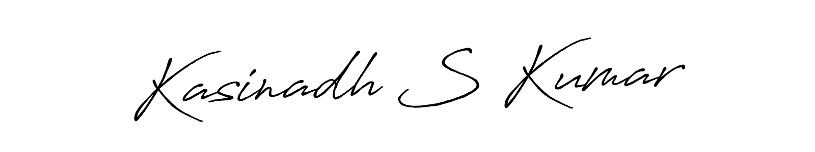 Make a short Kasinadh S Kumar signature style. Manage your documents anywhere anytime using Antro_Vectra_Bolder. Create and add eSignatures, submit forms, share and send files easily. Kasinadh S Kumar signature style 7 images and pictures png