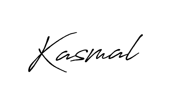 Use a signature maker to create a handwritten signature online. With this signature software, you can design (Antro_Vectra_Bolder) your own signature for name Kasmal. Kasmal signature style 7 images and pictures png