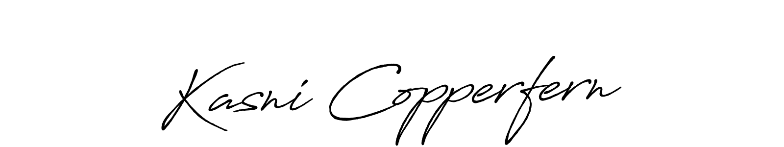 Design your own signature with our free online signature maker. With this signature software, you can create a handwritten (Antro_Vectra_Bolder) signature for name Kasni Copperfern. Kasni Copperfern signature style 7 images and pictures png