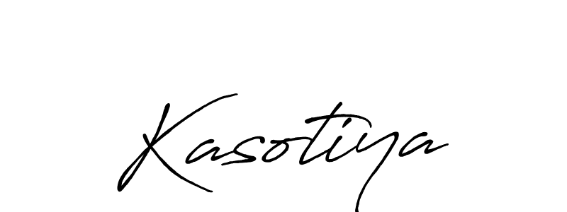 Create a beautiful signature design for name Kasotiya. With this signature (Antro_Vectra_Bolder) fonts, you can make a handwritten signature for free. Kasotiya signature style 7 images and pictures png