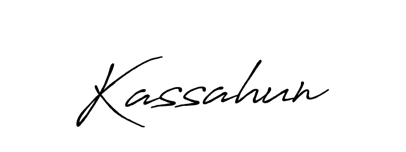 The best way (Antro_Vectra_Bolder) to make a short signature is to pick only two or three words in your name. The name Kassahun include a total of six letters. For converting this name. Kassahun signature style 7 images and pictures png