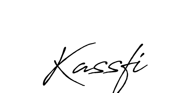 Best and Professional Signature Style for Kassfi. Antro_Vectra_Bolder Best Signature Style Collection. Kassfi signature style 7 images and pictures png