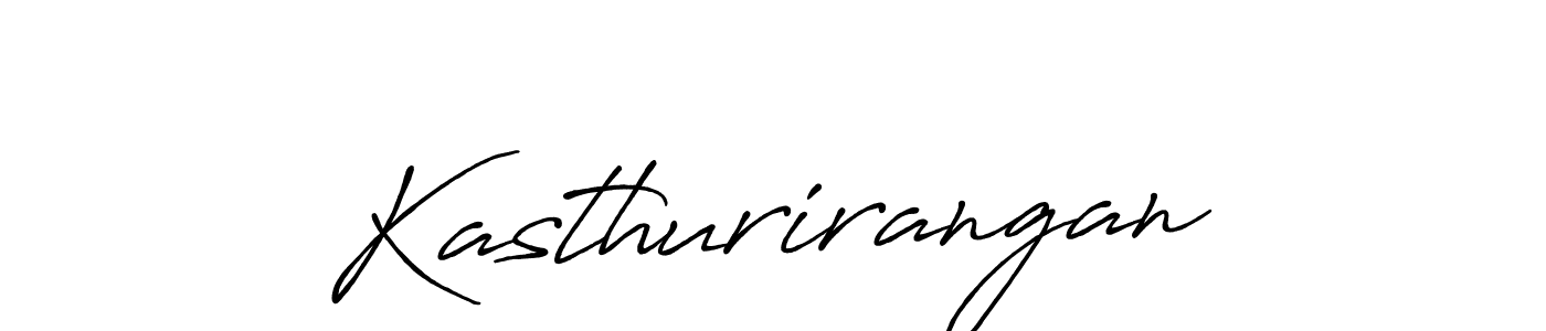 Create a beautiful signature design for name Kasthurirangan. With this signature (Antro_Vectra_Bolder) fonts, you can make a handwritten signature for free. Kasthurirangan signature style 7 images and pictures png