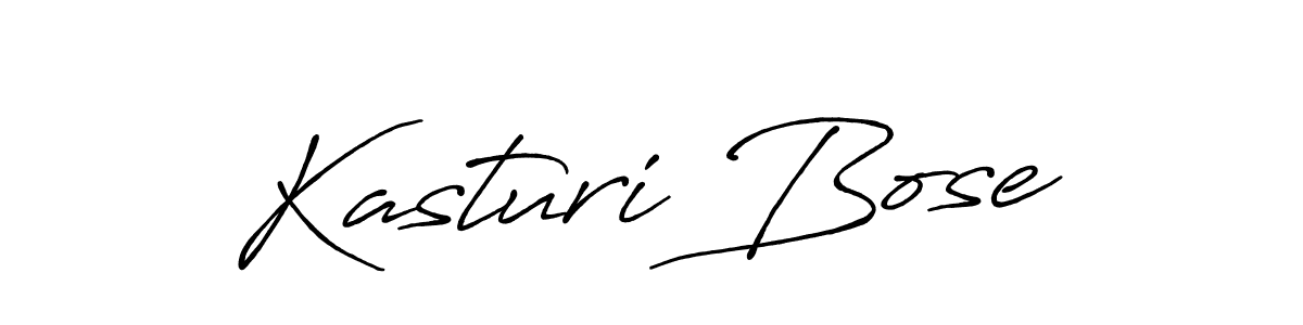 It looks lik you need a new signature style for name Kasturi Bose. Design unique handwritten (Antro_Vectra_Bolder) signature with our free signature maker in just a few clicks. Kasturi Bose signature style 7 images and pictures png