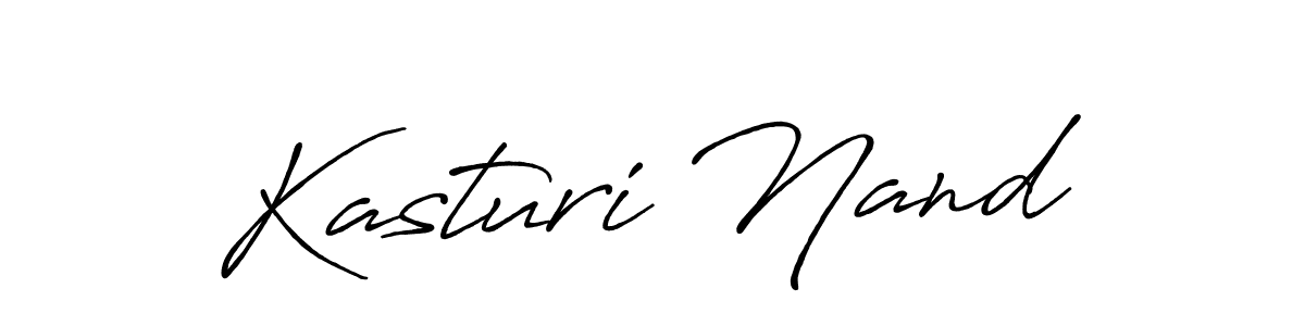 Make a beautiful signature design for name Kasturi Nand. Use this online signature maker to create a handwritten signature for free. Kasturi Nand signature style 7 images and pictures png