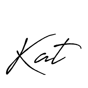 Once you've used our free online signature maker to create your best signature Antro_Vectra_Bolder style, it's time to enjoy all of the benefits that Kat name signing documents. Kat signature style 7 images and pictures png