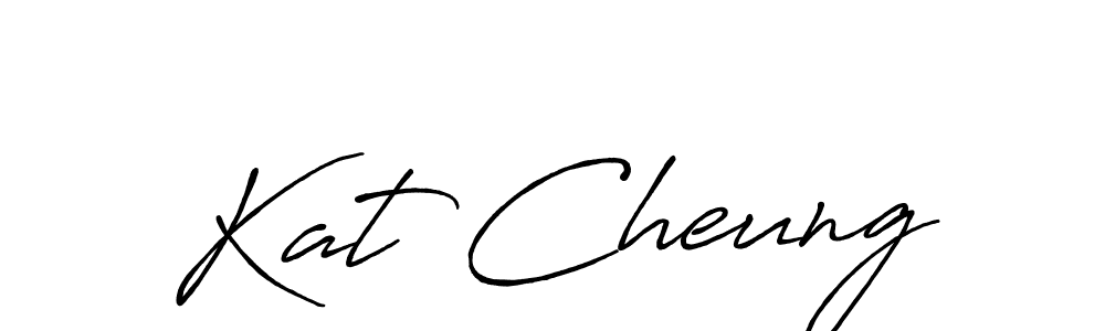 Check out images of Autograph of Kat Cheung name. Actor Kat Cheung Signature Style. Antro_Vectra_Bolder is a professional sign style online. Kat Cheung signature style 7 images and pictures png