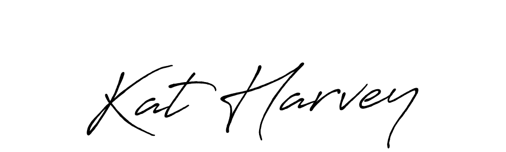 Make a beautiful signature design for name Kat Harvey. Use this online signature maker to create a handwritten signature for free. Kat Harvey signature style 7 images and pictures png