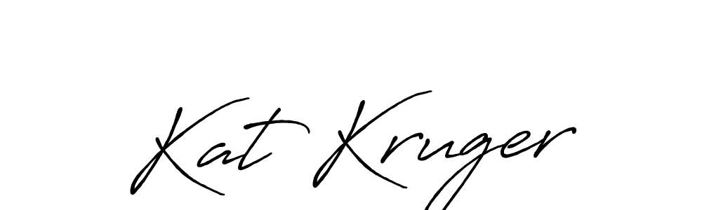 Also You can easily find your signature by using the search form. We will create Kat Kruger name handwritten signature images for you free of cost using Antro_Vectra_Bolder sign style. Kat Kruger signature style 7 images and pictures png