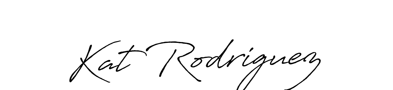 Make a short Kat Rodriguez signature style. Manage your documents anywhere anytime using Antro_Vectra_Bolder. Create and add eSignatures, submit forms, share and send files easily. Kat Rodriguez signature style 7 images and pictures png